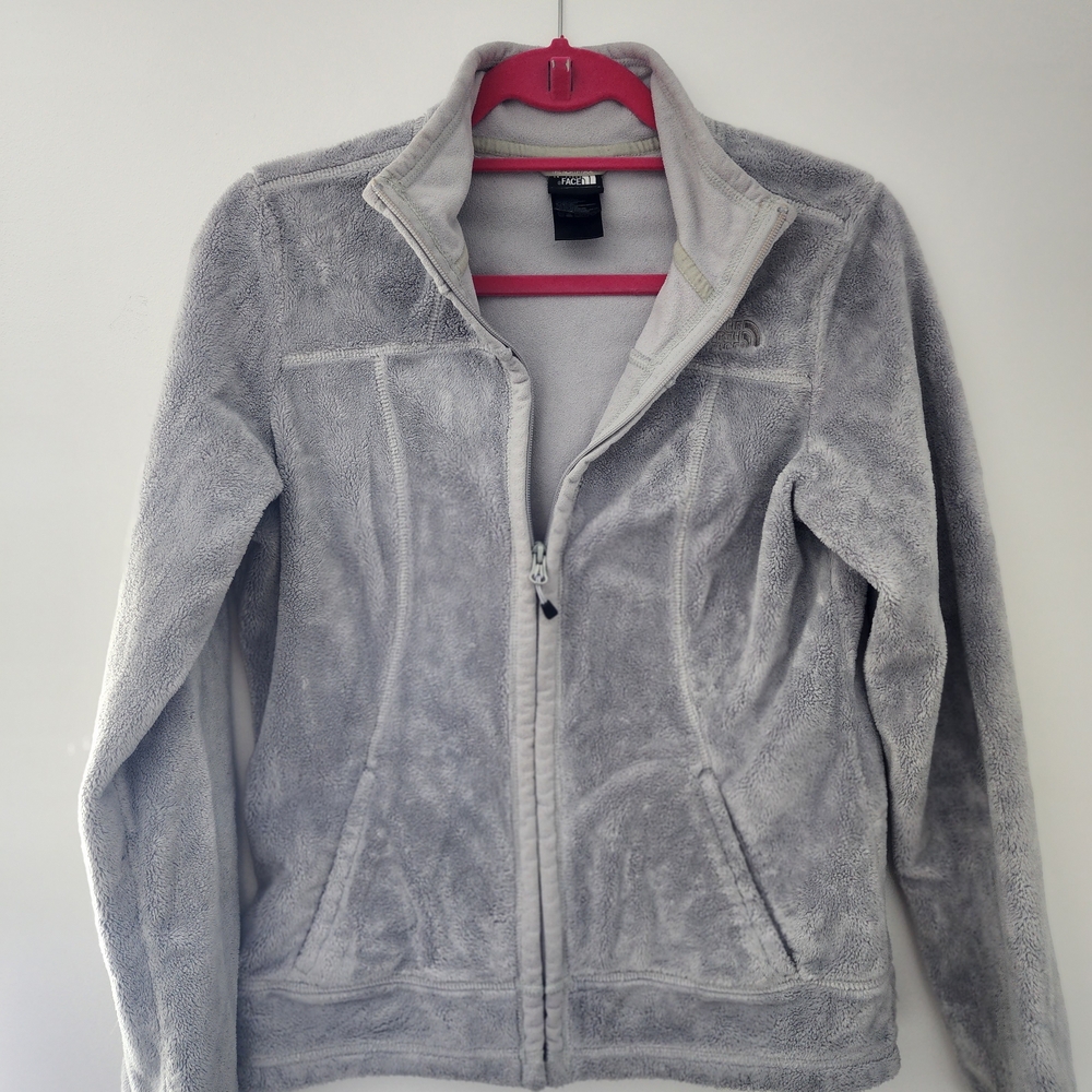 The North Face Women's Gray Teddy Jacket